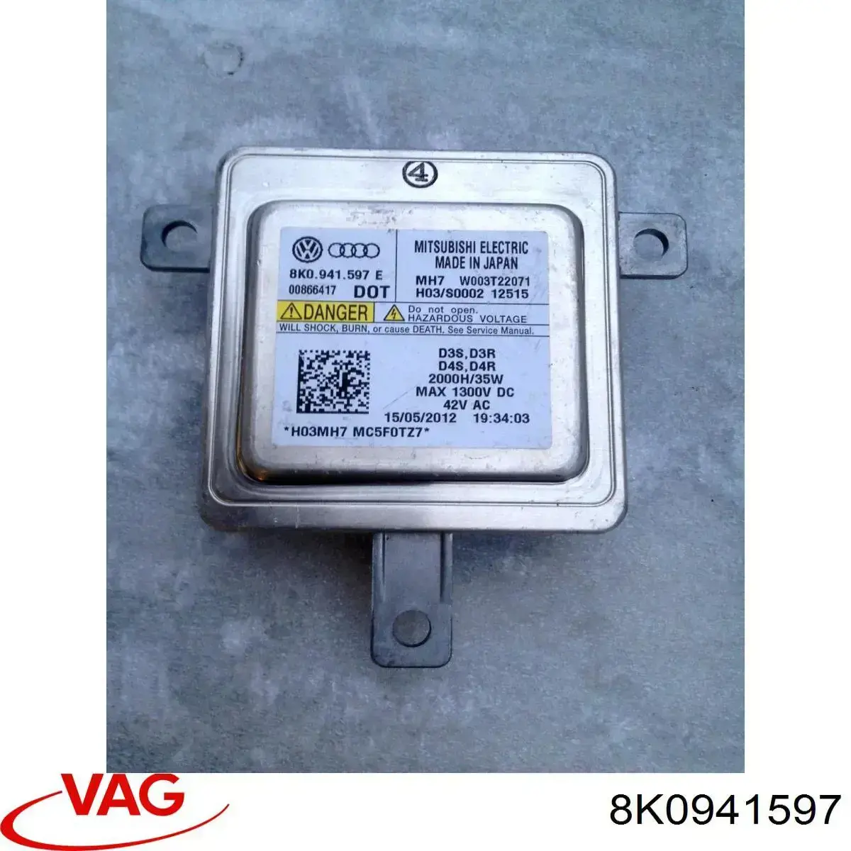 Купити 8K0941597 VAG Блок управління фарами