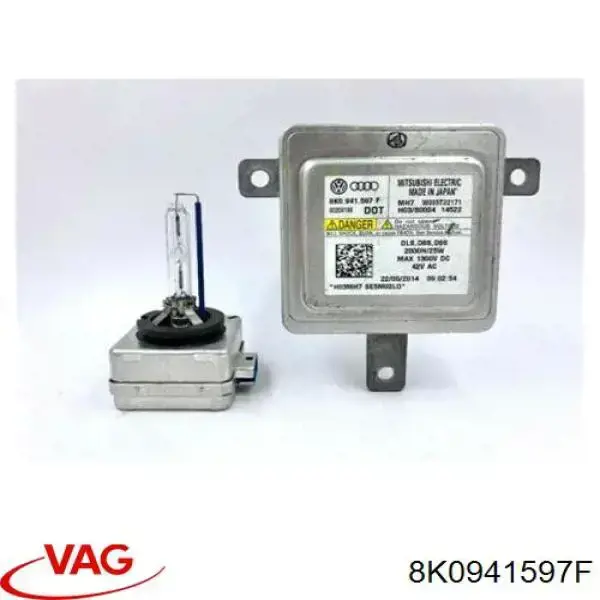 Купити 8K0941597F VAG Модуль керування (ЕБК) адаптивного освітлення