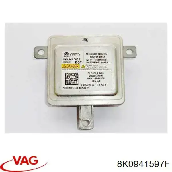 Модуль керування (ЕБК) адаптивного освітлення VAG 8K0941597F ціна, від 39.62 USD