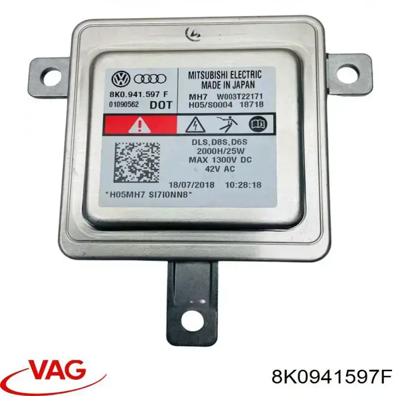Купити 8K0941597F VAG Модуль керування (ЕБК) адаптивного освітлення