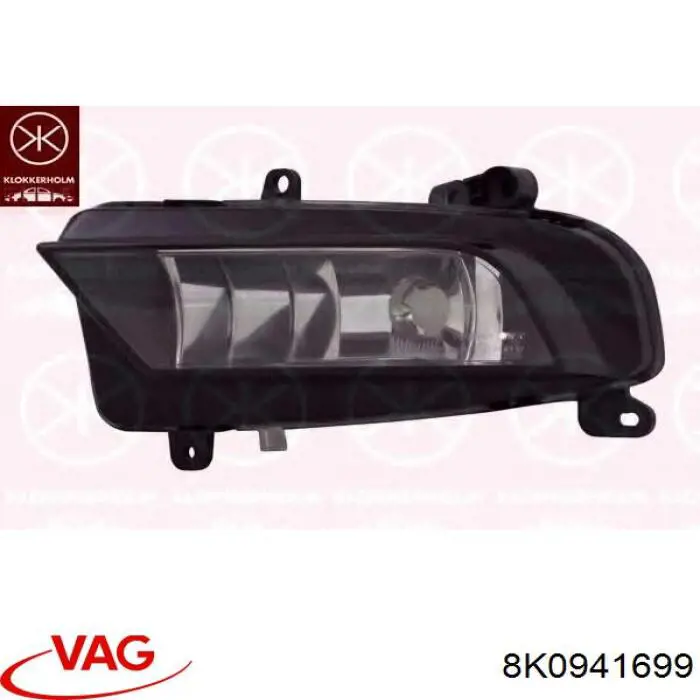 Купити 8K0941699 VAG Фара протитуманна, ліва