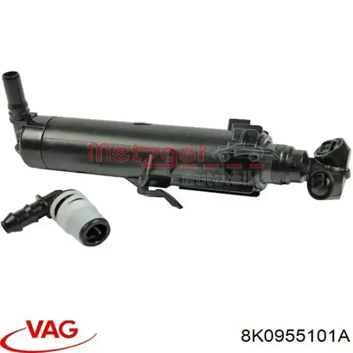 Форсунка омивача фари передньої, лівою VAG 8K0955101A ціна, від 18.05 USD