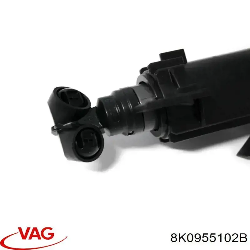 Форсунка омивача фари передньої, правої 8K0955102B VAG