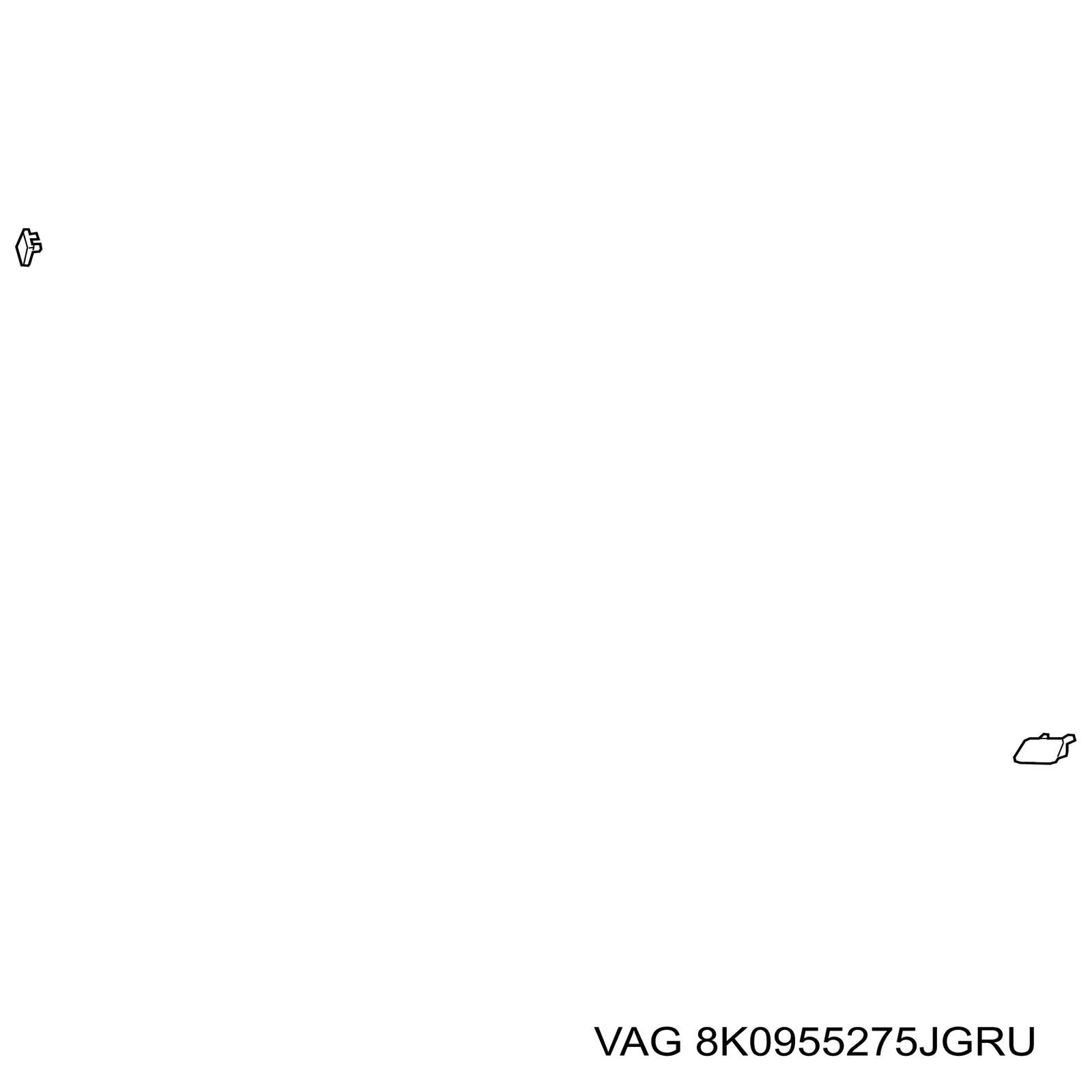  VAG 8K0955275J ціна, від 39.00 USD