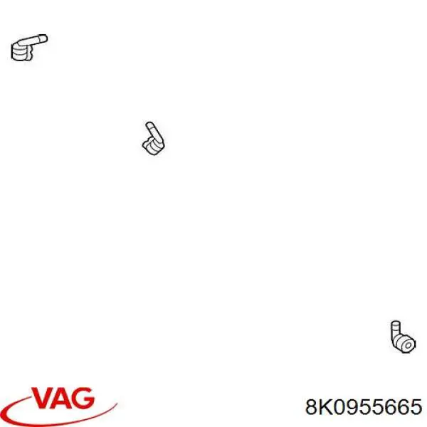  VAG 8K0955665 ціна, від 12.35 USD