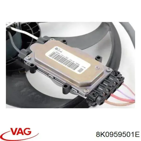 Купити 8K0959501E VAG Регулятор оборотів вентилятора