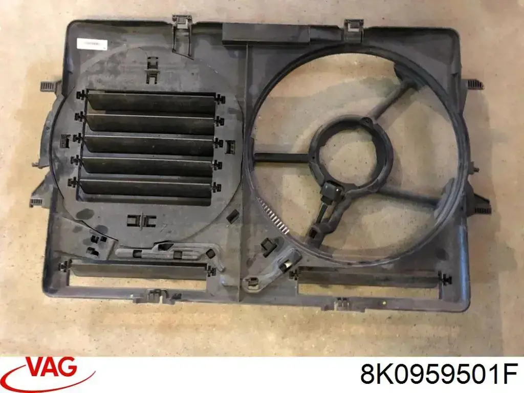 Регулятор оборотів вентилятора охолодження, блок управління VAG 8K0959501F
