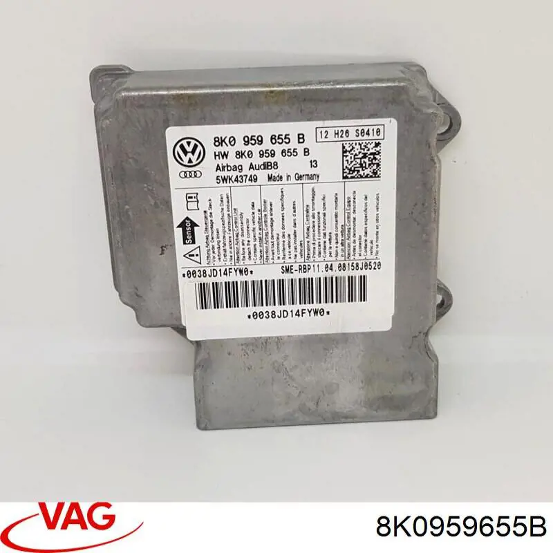 Купити 8K0959655B VAG Модуль-процесор керування подушки безпеки