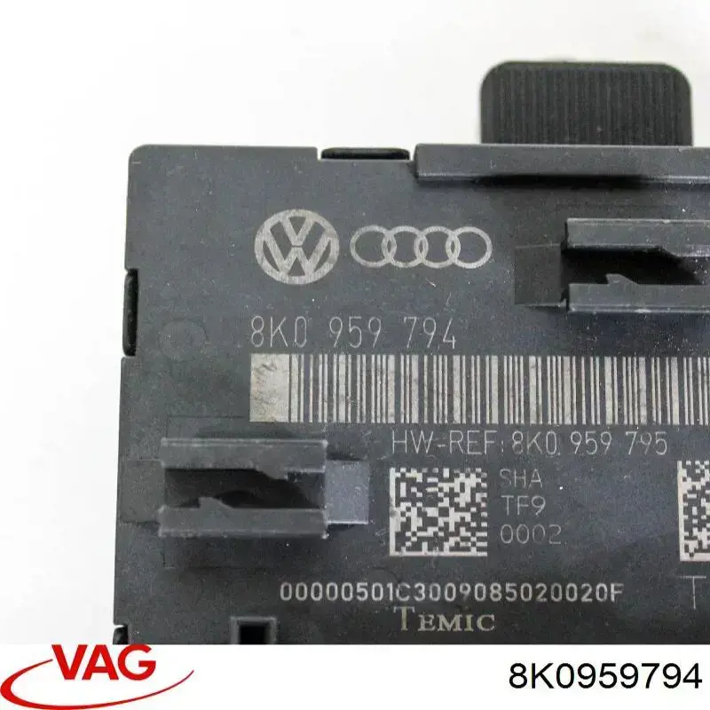 Блок комфорту задніх дверей VAG 8K0959794 ціна, від 16.47 USD
