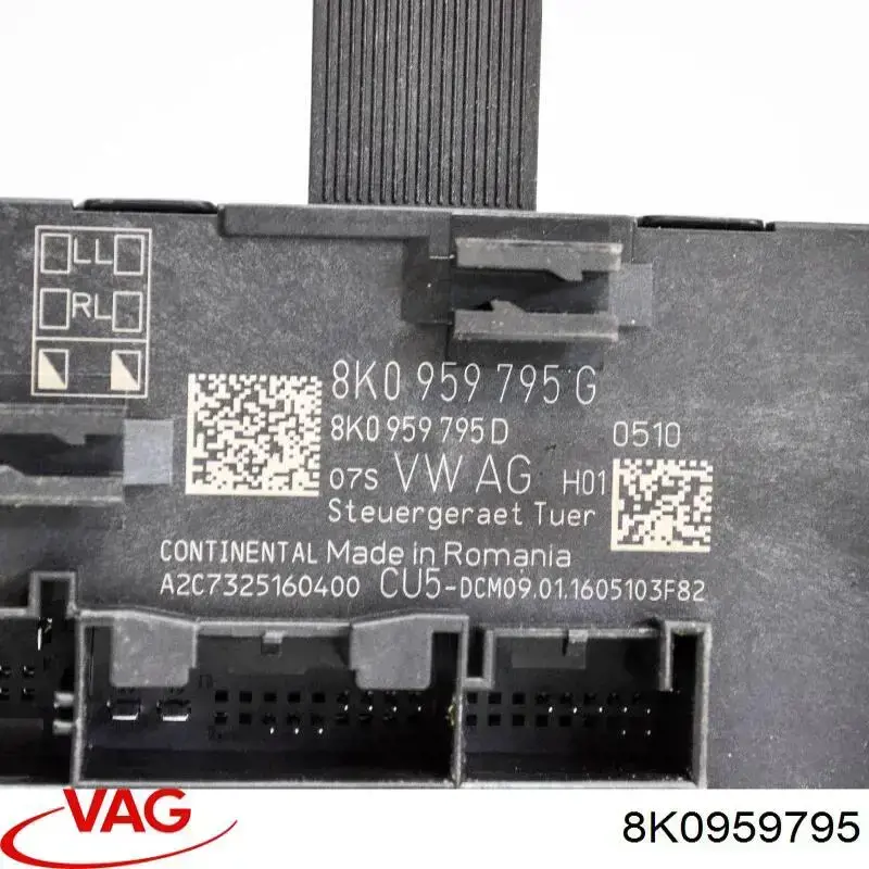 Купити 8K0959795 VAG Блок комфорту задніх дверей