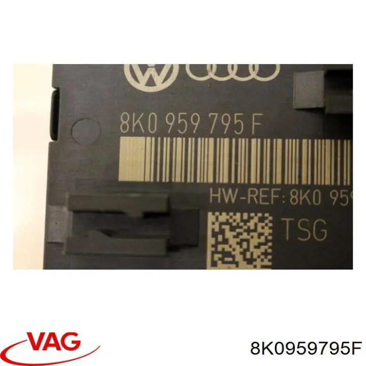 Блок комфорту задніх дверей VAG 8K0959795F ціна, від 6.21 USD