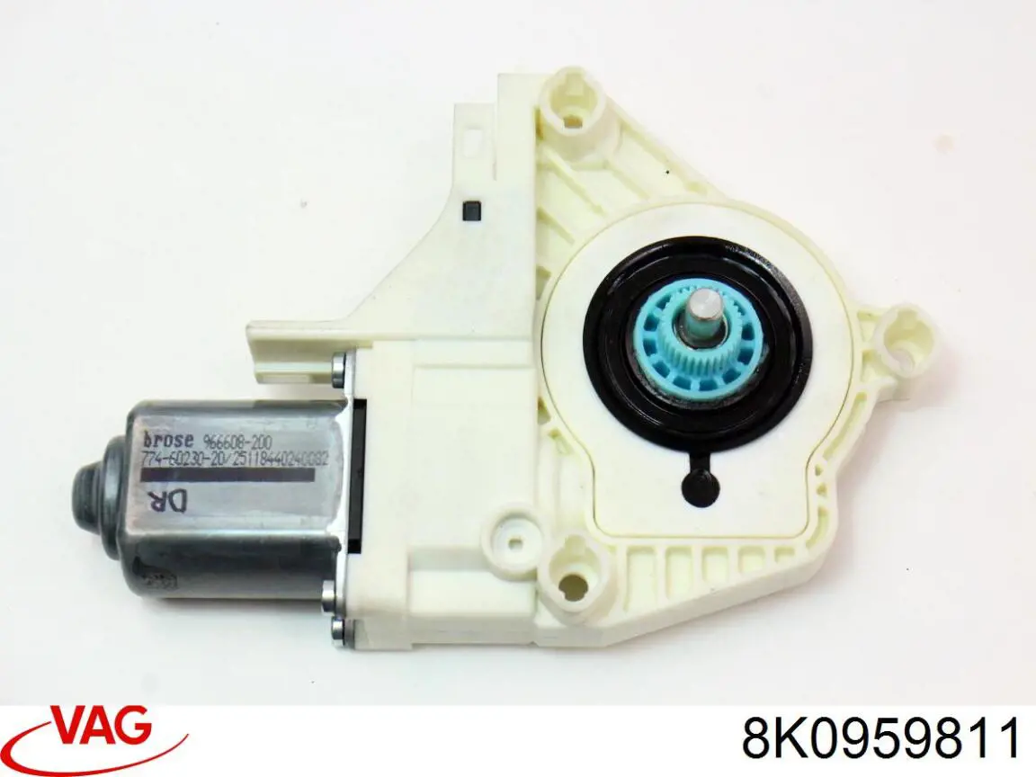 Мотор склопідйомника дверей передніх, лівих VAG 8K0959811 ціна, від 6.67 USD