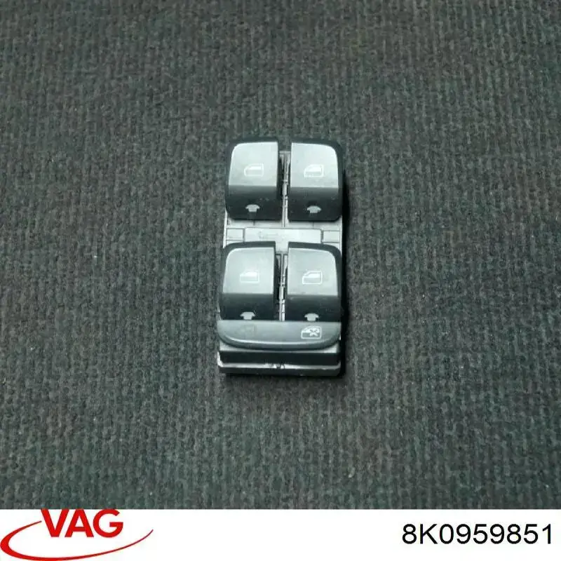 Кнопковий блок керування склопідіймачами передній лівий CWR73040AS Casco