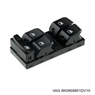 Кнопковий блок керування склопідіймачами передній лівий VAG 8K0959851DV10 ціна, від 12.67 USD