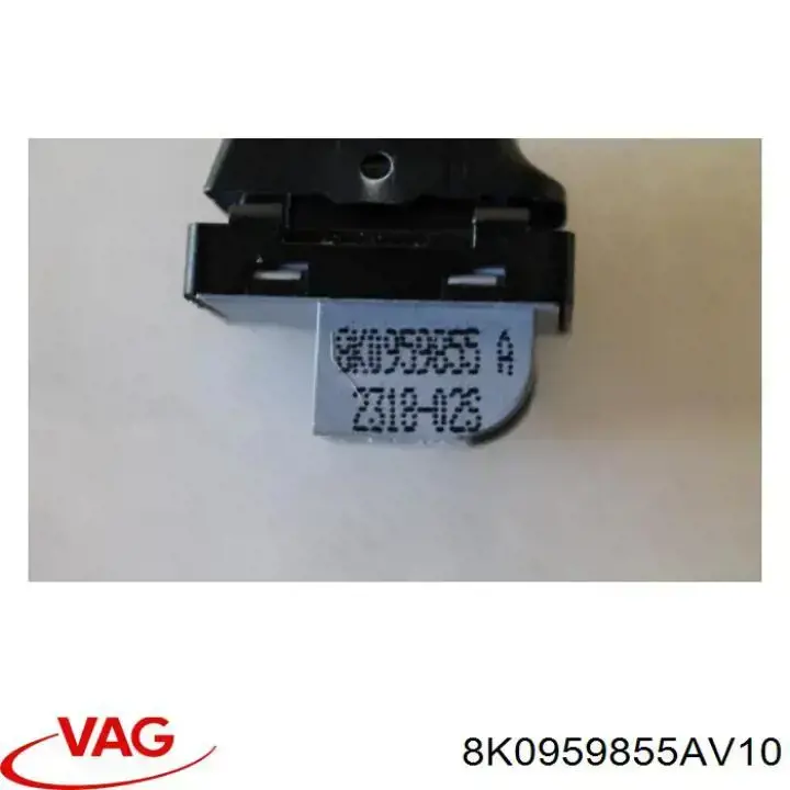 Кнопка вмикання двигуна склопідіймача передня права VAG 8K0959855AV10 ціна, від 2.57 USD