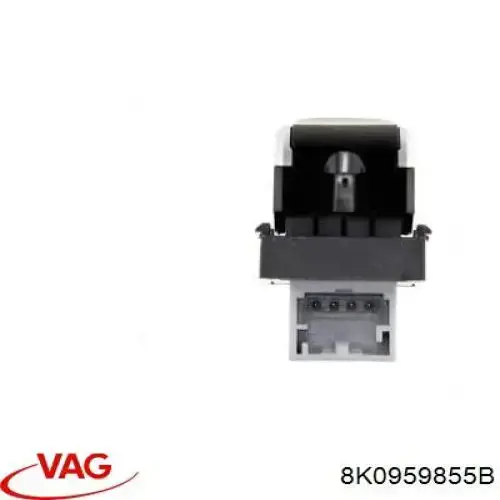 8K0959855B VAG кнопка вмикання двигуна склопідіймача передня права