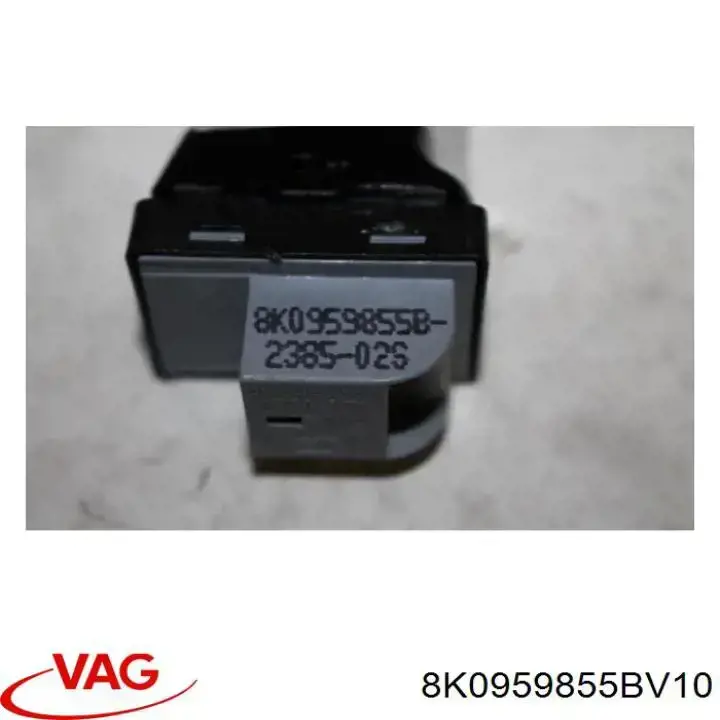 Кнопка вмикання двигуна склопідіймача передня права 8K0959855BV10 VAG