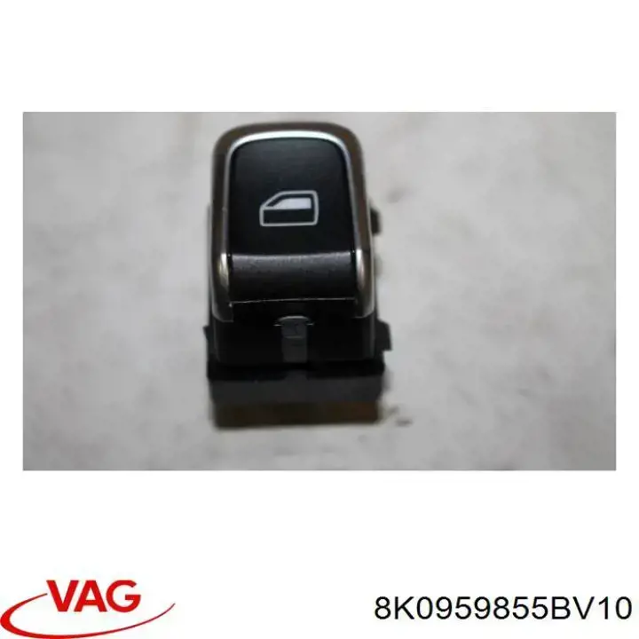 Кнопка вмикання двигуна склопідіймача передня права VAG 8K0959855BV10 ціна, від 4.40 USD