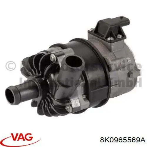 Водяний насос охолодження електричний додатковий VAG 8K0965567A ціна, від 114.02 USD