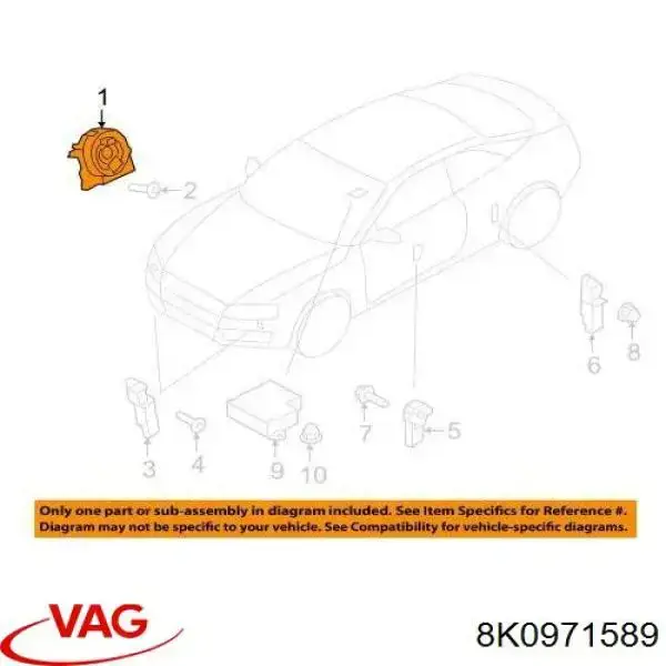 8K0971589 VAG 