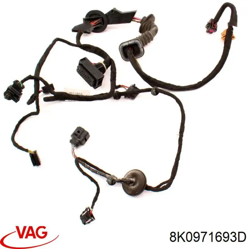 Джгут проводів задніх дверей VAG 8K0971693D ціна, від 12.67 USD