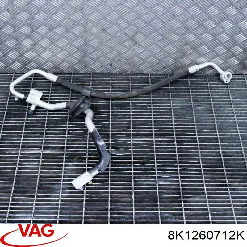 Купити 8K1260712K VAG Шланг кондиціонера, від радіатора до випарника