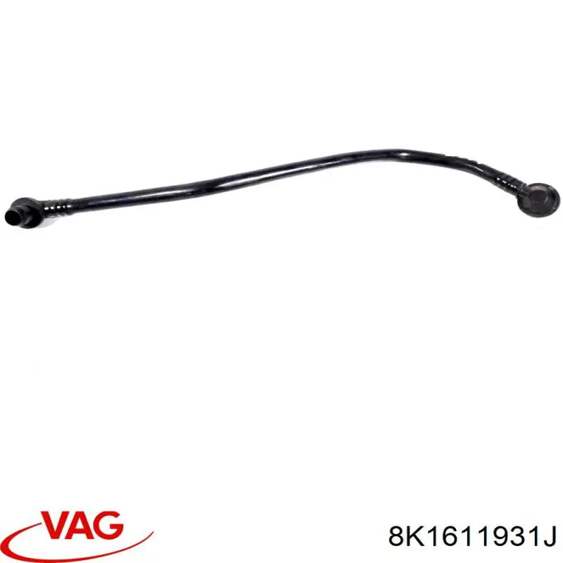 Шланг (патрубок) вакуумного насоса VAG 8K1611931J ціна, від 6.33 USD