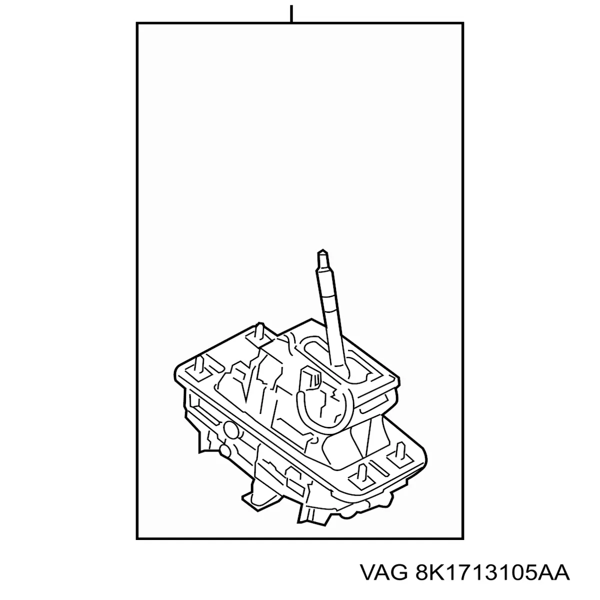Механізм перемикання передач VAG 8K1713105AA ціна, від 49.40 USD