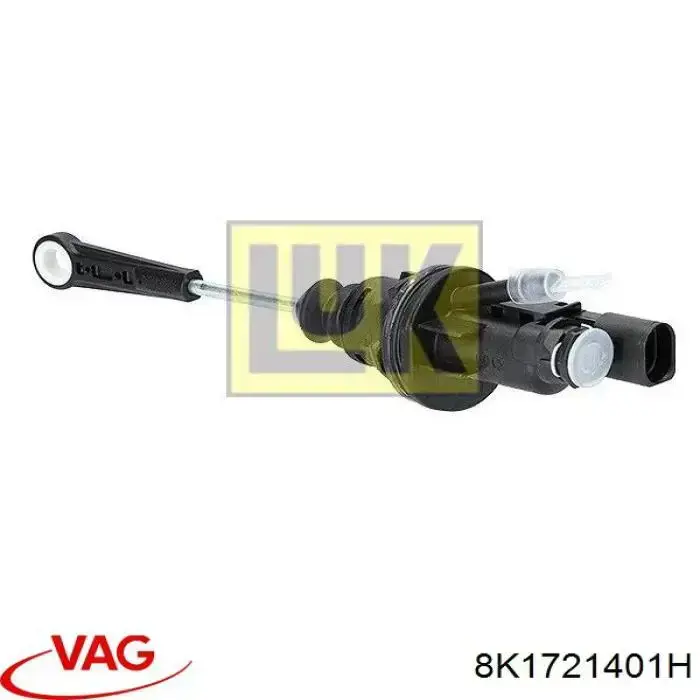 Головний циліндр зчеплення 8K1721401H VAG