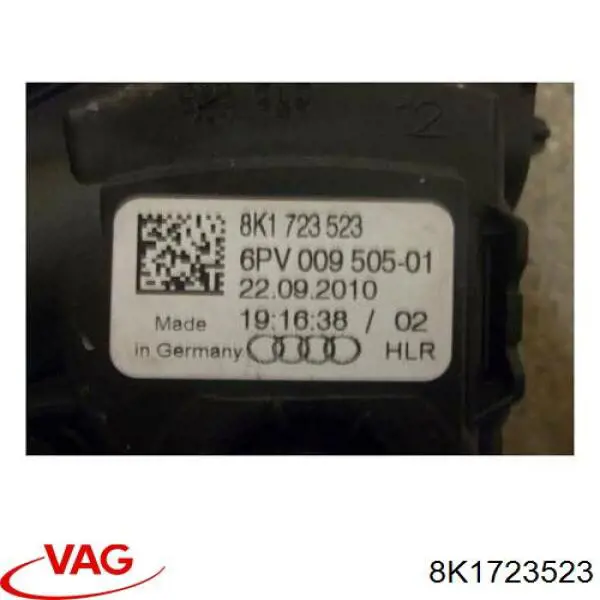 Підаль газу VAG 8K1723523 ціна, від 5.07 USD