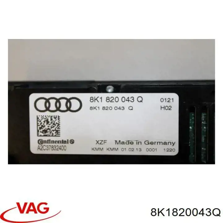  VAG 8K1820043Q ціна, від 37.75 USD