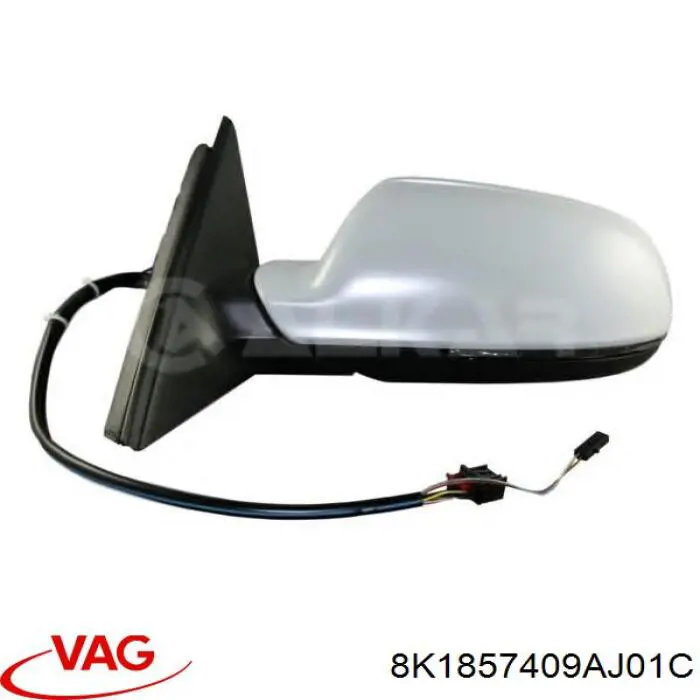 Купити 8K1857409AJ01C VAG Бічне дзеркало заднього виду ліве
