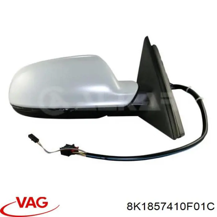 Праве бічне дзеркало VAG 8K1857410F01C ціна, від 117.18 USD