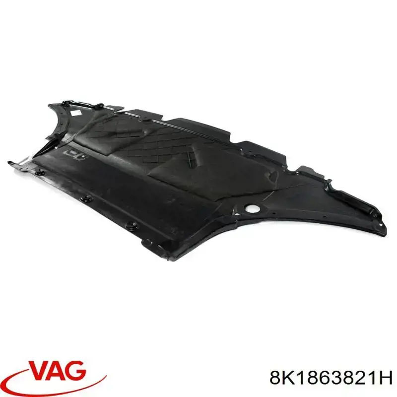 Купити 13D1345 Polcar Захист піддона картера двигуна