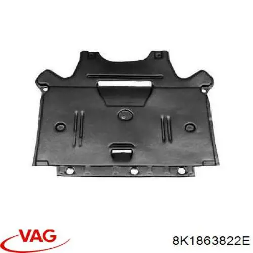 CVR98390 Magneti Marelli Захист двигуна задній