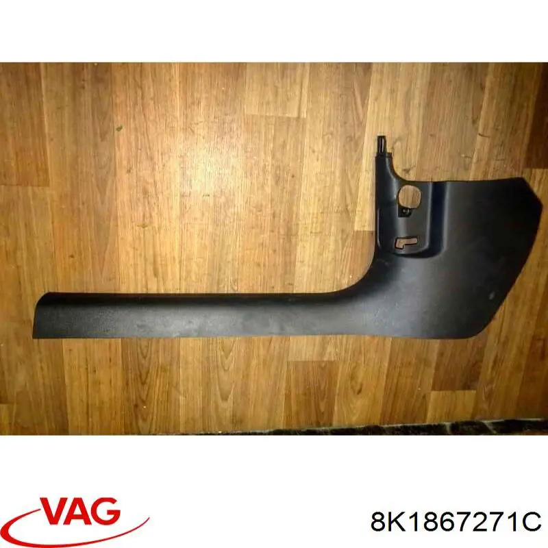 Купити 8K1867271C VAG Обшивка стійки кузова внутрішня, передня ліва