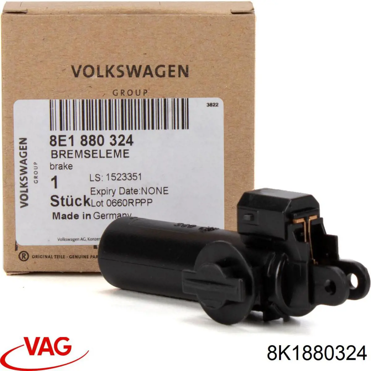 Купити 8K1880324 VAG Амортизатор кришки бардачка