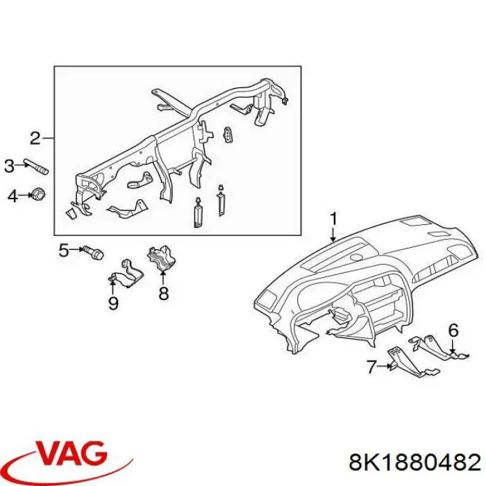 8K1880482 VAG 