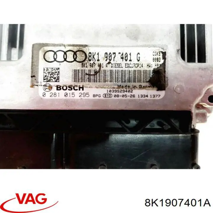 8K1907401A VAG Блок електронного управління