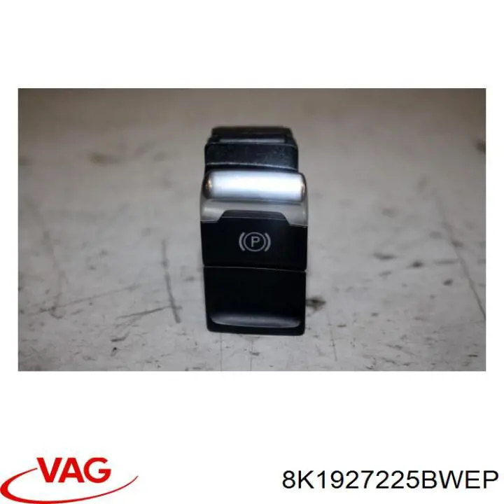 Клавіша електромеханічного гальма стоянки 8K1927225BWEP VAG
