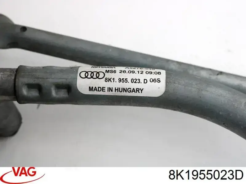 Трапеція щіток лобового скла VAG 8K1955023D ціна, від 26.46 USD