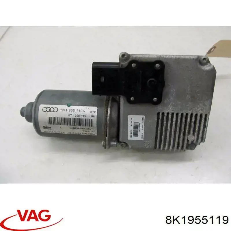 8K1955119 VAG двигун склоочисника лобового скла (трапеції)