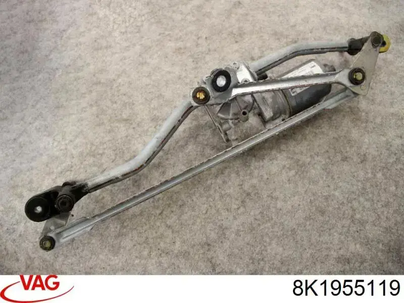 Мотор склоочисника скла (трапеції) VAG 8K1955119 ціна, від 28.22 USD