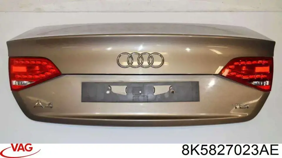 Кришка багажника Audi A4 B8 (8K2) (Ауді A4)