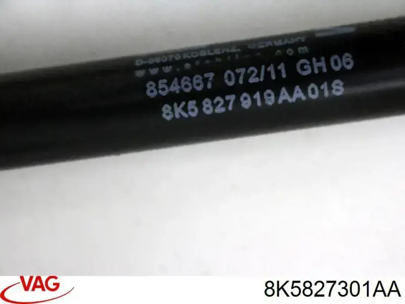 Купити 8K5827301AA VAG Завіса задніх дверей, ляди