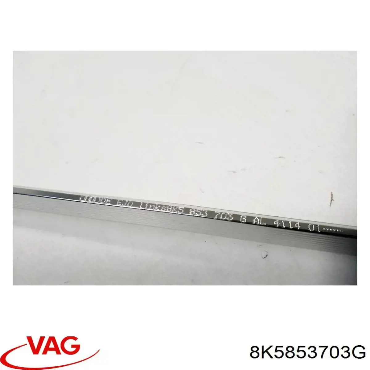 Молдинг даху, лівий VAG 8K5853703G ціна, від 25.40 USD