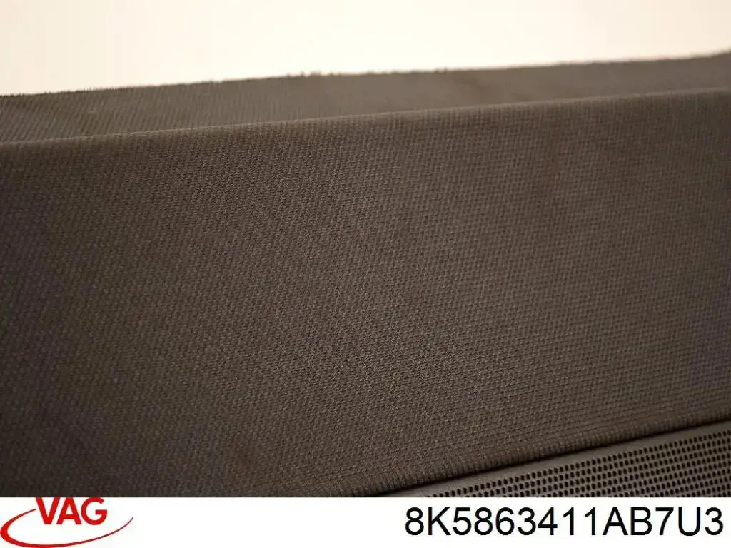 Полка салону, ззаду (багажного відсіку) 8K5863411AB7U3 VAG