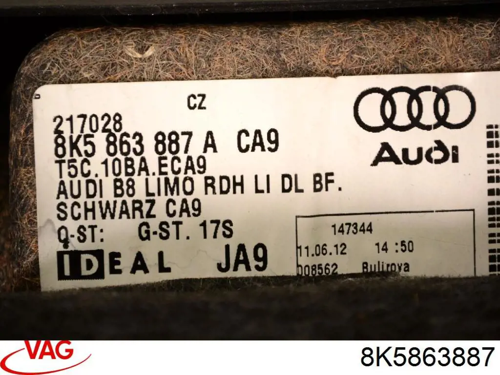 8K5863887 VAG 