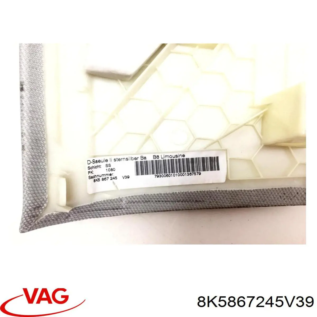 8K5867245V39 VAG 