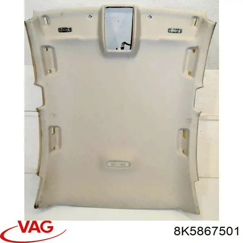 8K5867501 VAG Ізоляція термошумова